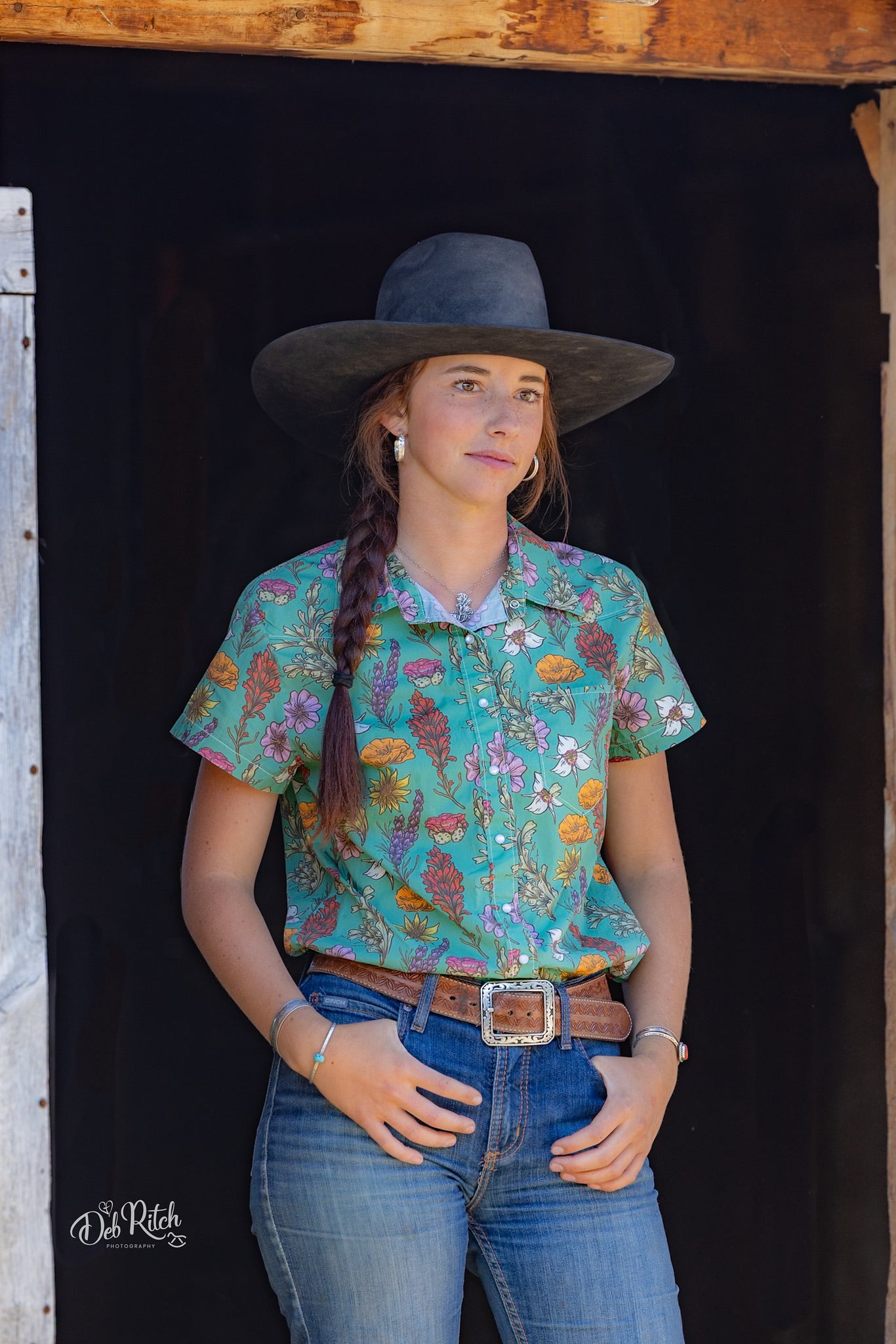 Cowboy Hawaiian- Green