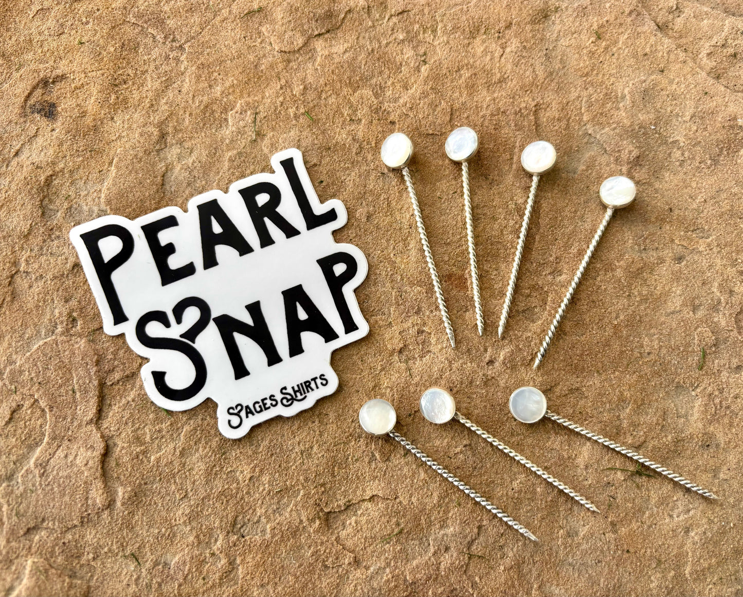 Pearl Snap Cowboy Toothpicks