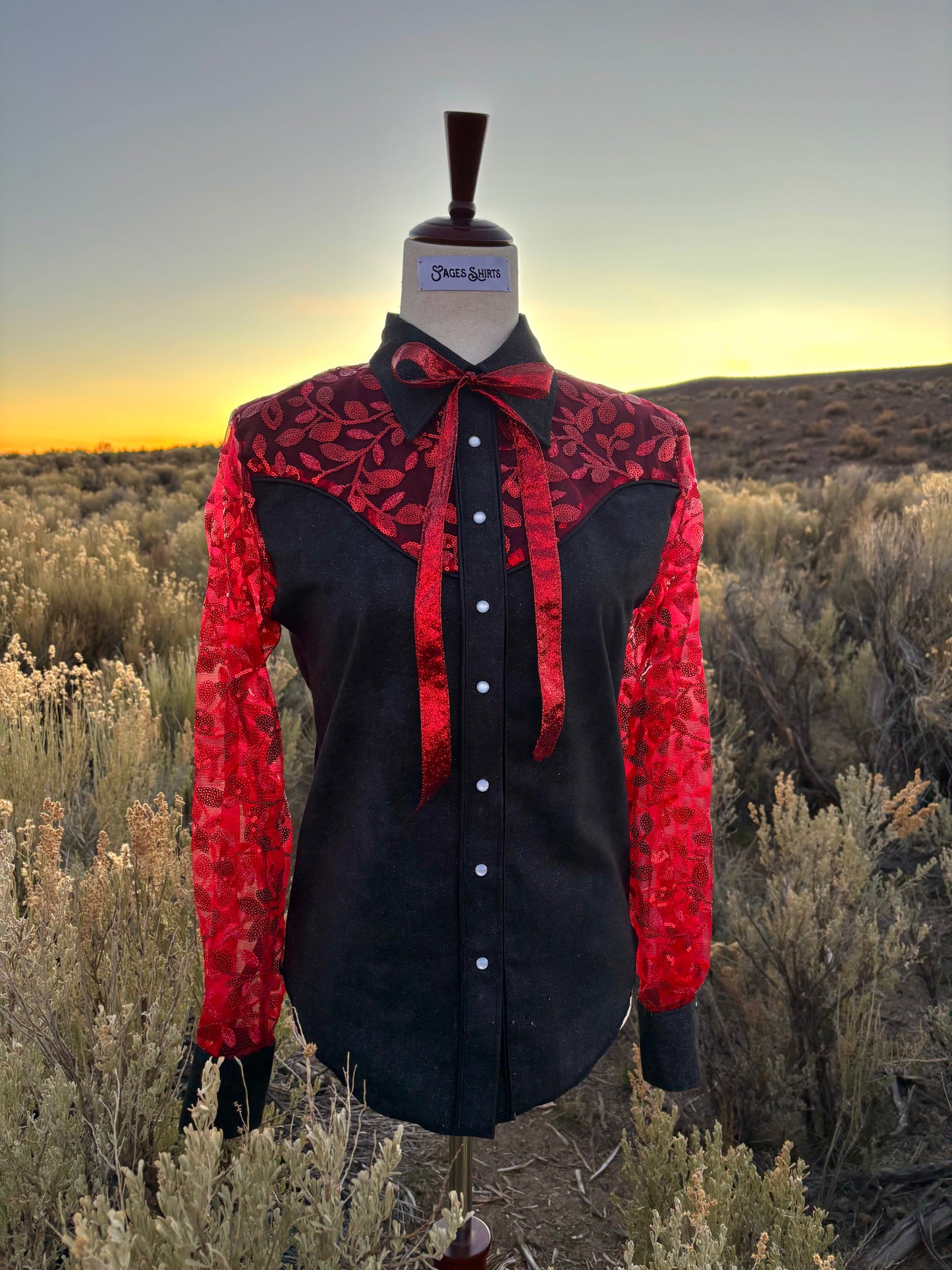 Custom Ultra Fancy Pearl Snap