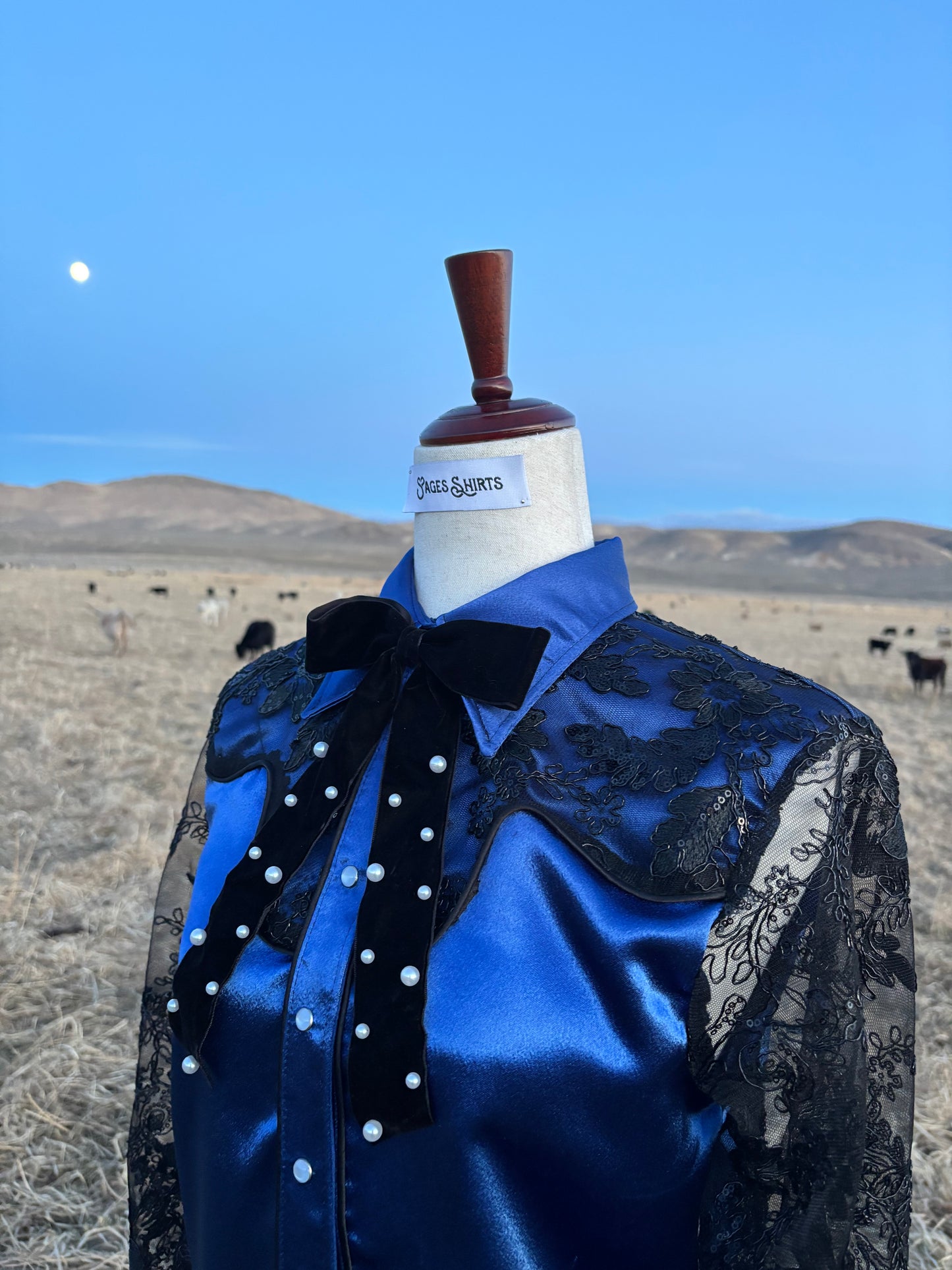 Custom Ultra Fancy Pearl Snap