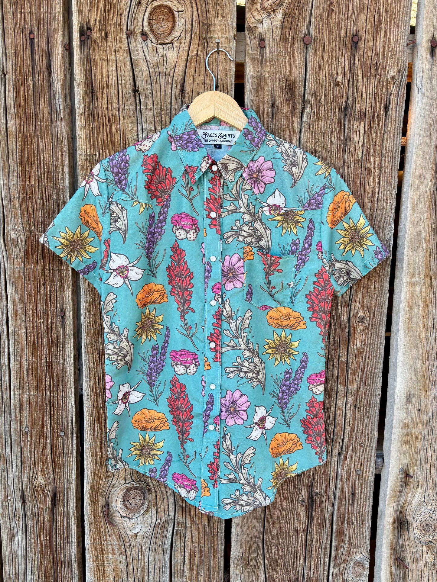 Cowboy Hawaiian- Green