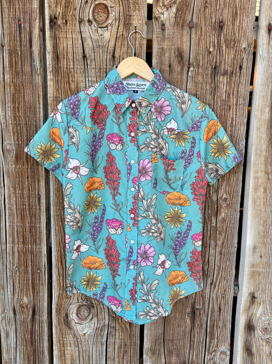 Cowboy Hawaiian- Green