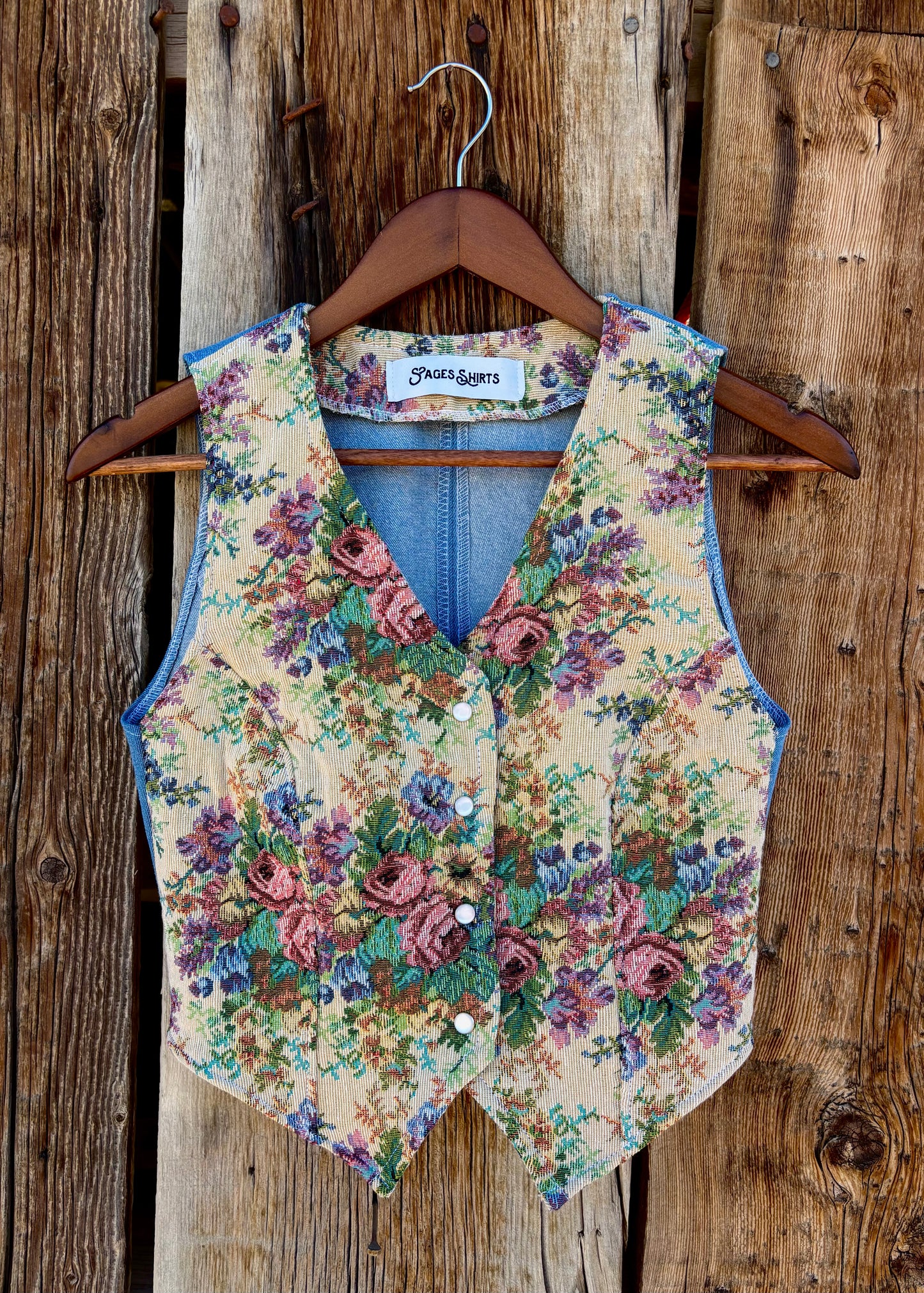 Two tone vest- preorder
